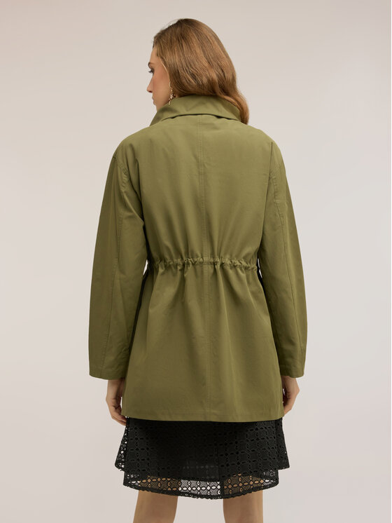 Motivi Motivi Cappotto invernale 0007W000131N035 Verde Regular Fit
