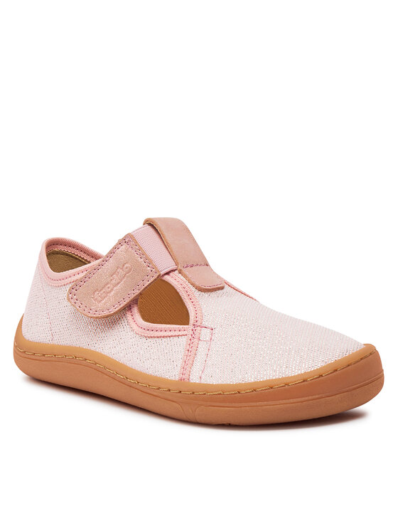 Froddo Froddo Tenis superge Barefoot Canvas T G1700380-3 S Roza