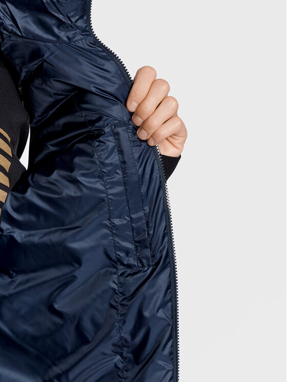 Gilet 6LPQ02 PN5ZZ 1554 Blu scuro Regular Fit