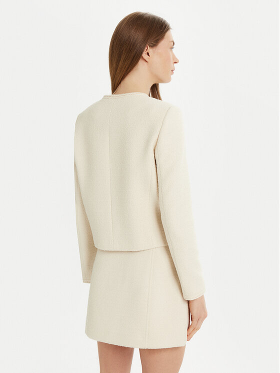 Marella Marella Giacca da abito Afona 2513041054 Bianco Regular Fit