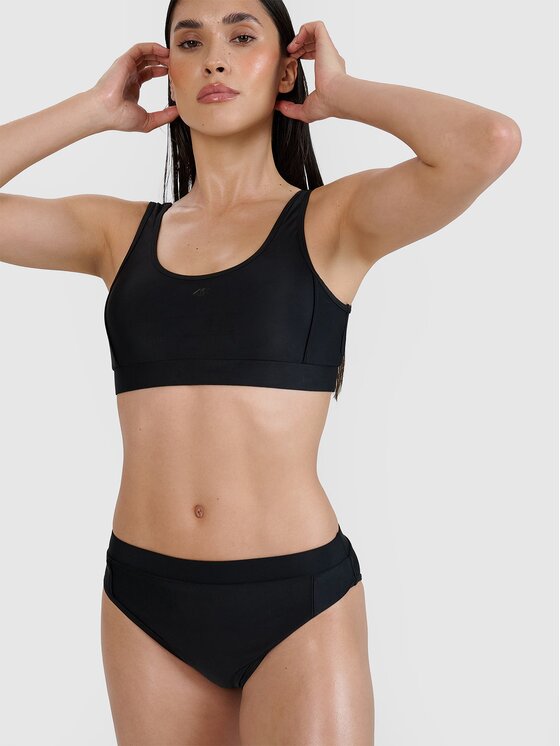 4F 4F Bikini pezzo sopra 4FWSS25UBKTF077-20S Nero