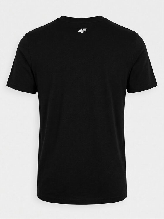 4F 4F T-Shirt Z-TTSHM3947-3-N Biały Regular Fit