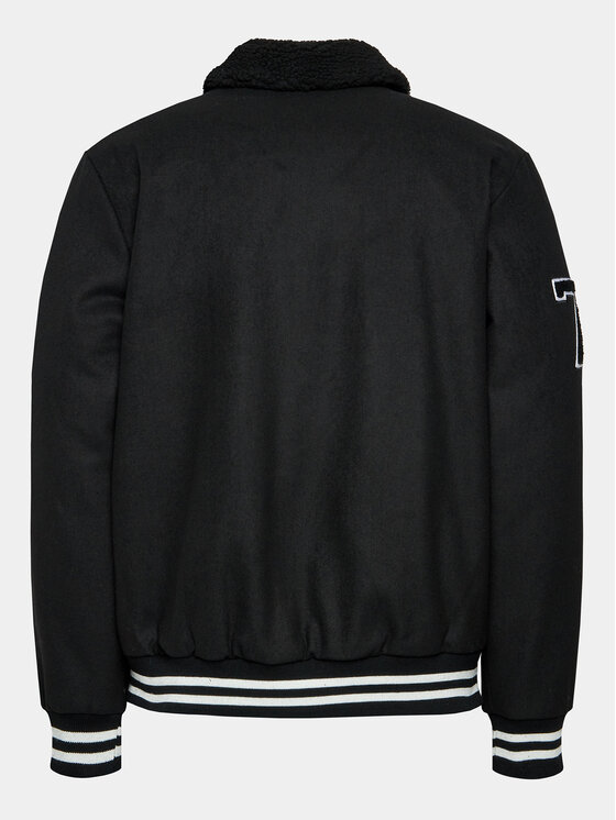 Brave Soul Brave Soul Kurtka bomber MJK-DURDEN Czarny Regular Fit