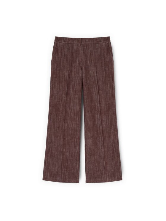 Motivi Motivi Pantaloni di tessuto P03JQ004737N022 Marrone Over Fit