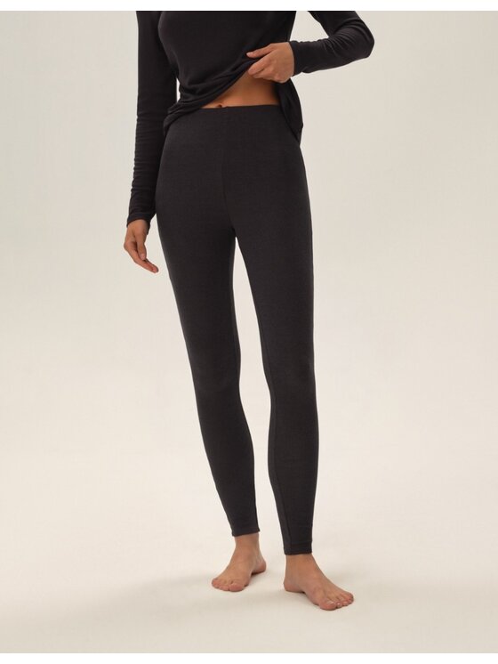 Esotiq Esotiq Legginsy 42215 Szary Regular Fit