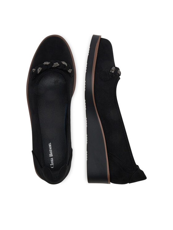 Clara Barson Clara Barson Balerini WYL3395-7 Negru