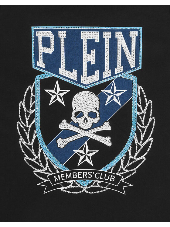 PHILIPP PLEIN PHILIPP PLEIN T-Shirt 19975 Czarny Regular Fit