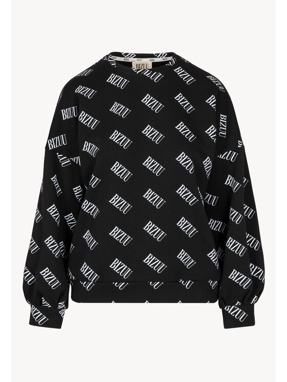 BIZUU BIZUU Mikina PHILI Černá Standard Fit