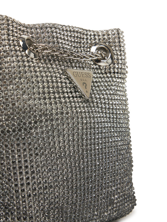 Guess Guess Ročna torba HWOY93 50750 Srebrna