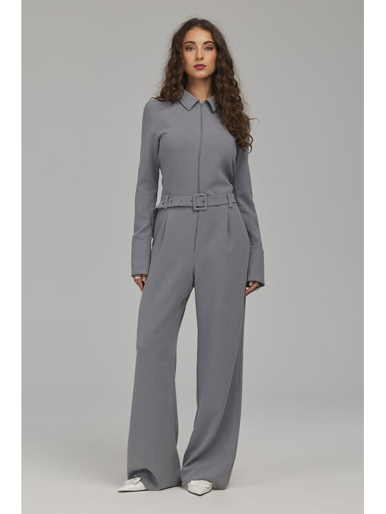 NIFE NIFE Kombinezon KM50 Szary Regular Fit