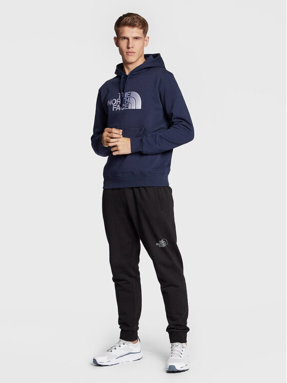 The North Face The North Face Pulóver Drew Peak NF00AHJY Sötétkék Regular Fit