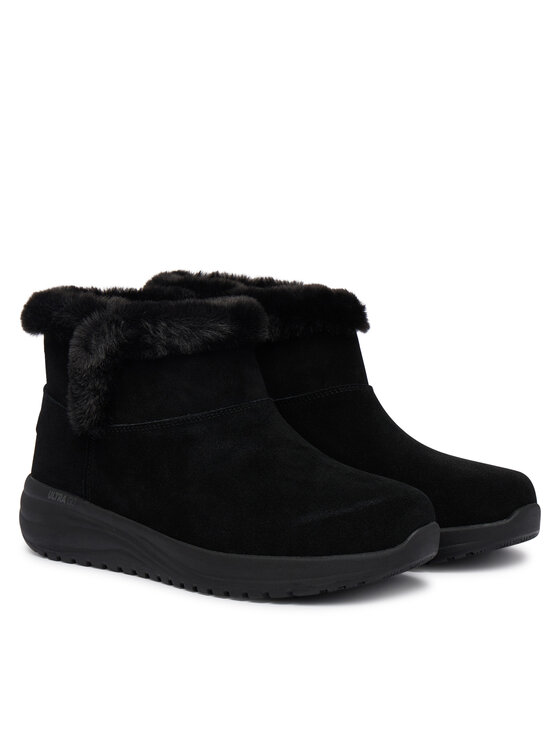 Skechers Skechers Снігоходи Waterproof Relaxed Fit: On-The-GO Stellar - Cozy Step 144745/BBK Чорний