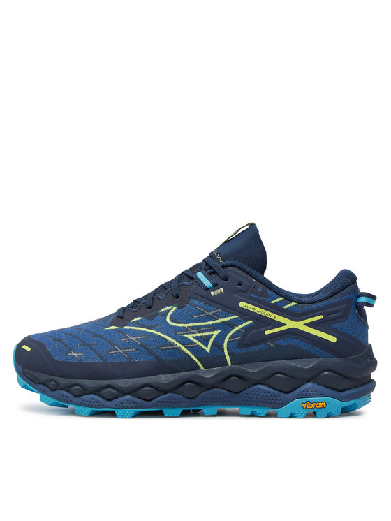 Mizuno Mizuno Взуття для бігу Wave Mujin 10 J1GJ2470 Cиній