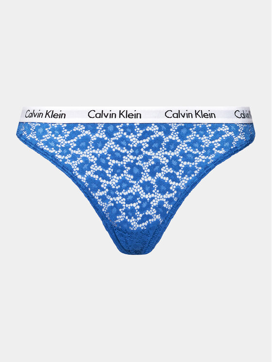 Calvin Klein Underwear Brazílske nohavičky 000QD3859E Modrá