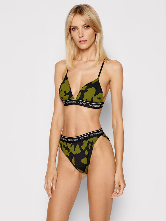 Calvin Klein Camo Triangle Bra