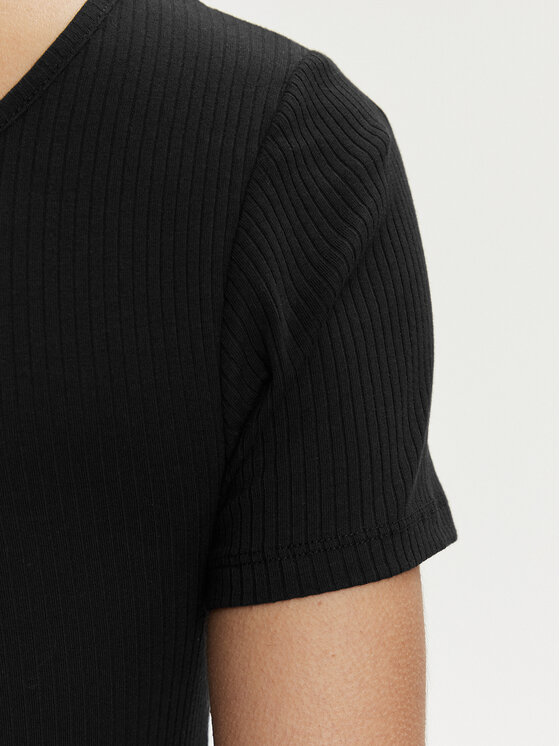 Pieces Pieces Повсякденна сукня Kitte 17146324 Чорний Slim Fit