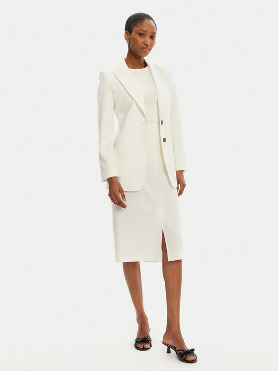 Marella Marella Bleizers Katana 2515041111 Balts Regular Fit