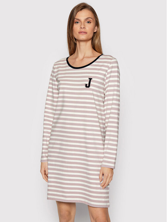 Camicia da notte 642053 Rosa Regular Fit