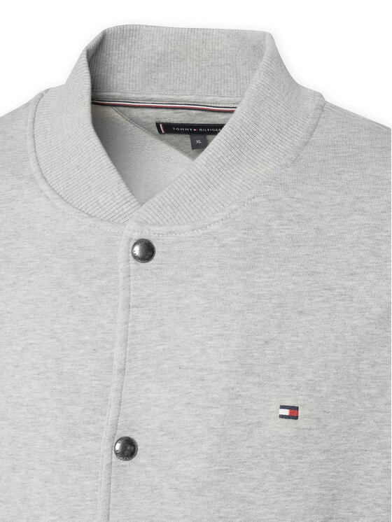 Tommy Hilfiger Tommy Hilfiger Bunda bomber Essential MW0MW42470 Šedá Regular Fit