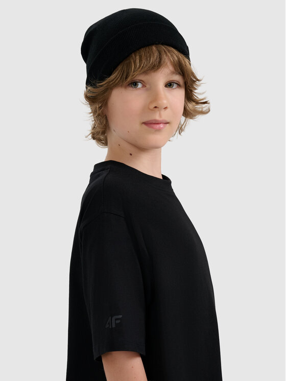 4F 4F T-Shirt APRES SKI Czarny Oversize