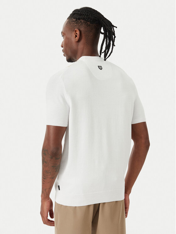 Beverly Hills Polo Club Beverly Hills Polo Club T-shirt M7611-HR Bijela Regular Fit