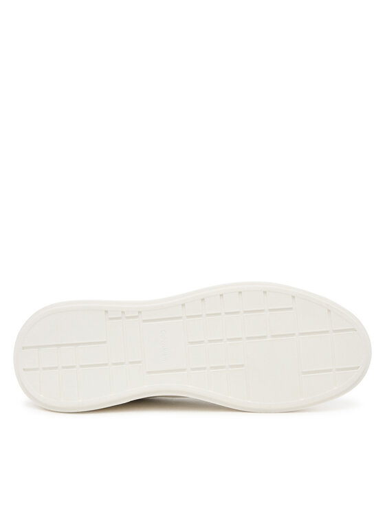 Calvin Klein Calvin Klein Sneakersy Chunky Cupsole Laceup Lth Wn YW0YW01947 Biały