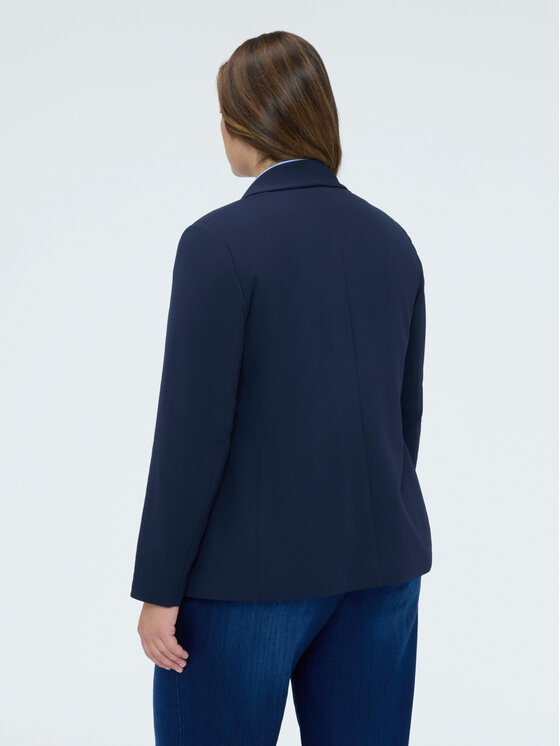 Fiorella Rubino Fiorella Rubino Marynarka Q012T000250N034 Niebieski A-Line Fit