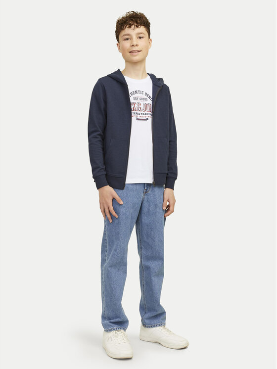 Jack&Jones Junior Jack&Jones Junior T-krekls Logo 12258876 Balts Regular Fit