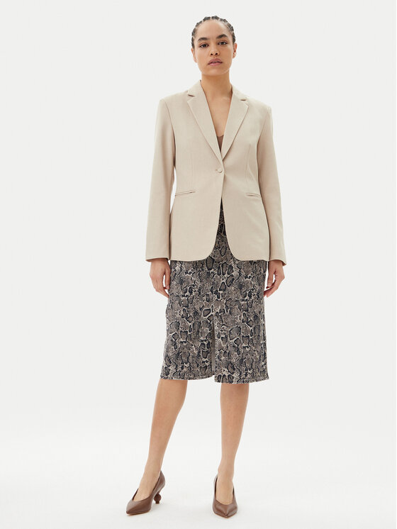 JJXX JJXX Sakko Ellis 12268835 Beige Regular Fit