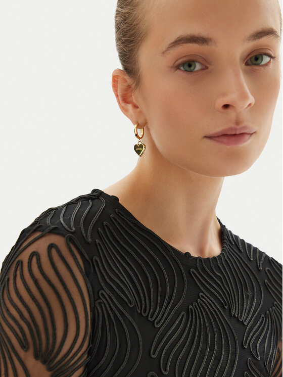 Guess Guess Naušnice JUBE02236JW-YG Zlatá