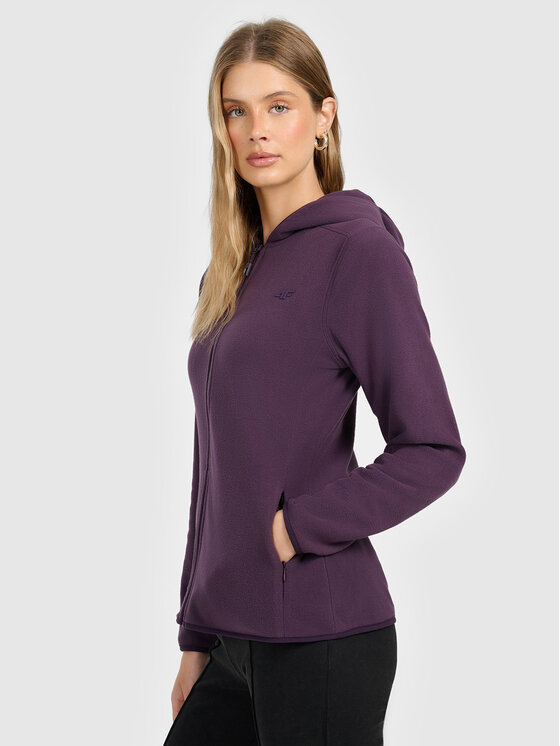 4F 4F Polar BASIC+ Fioletowy Slim Fit