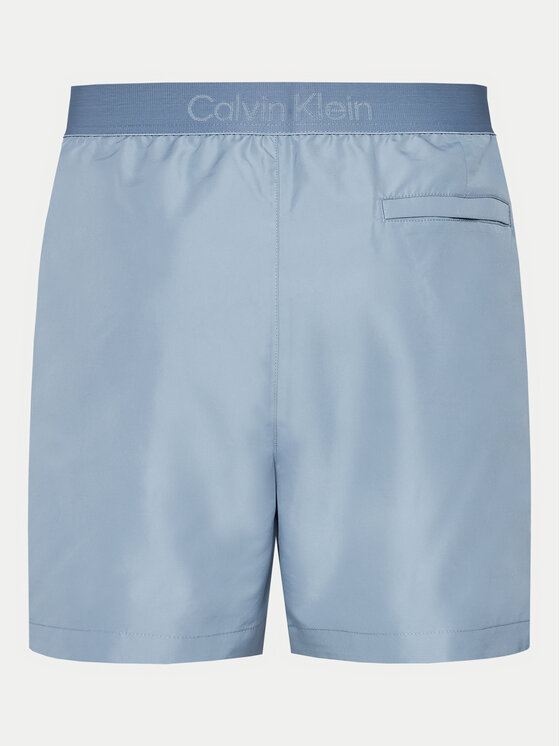 Calvin Klein Swimwear Calvin Klein Swimwear Plavecké šortky KM0KM01082 Modrá Regular Fit