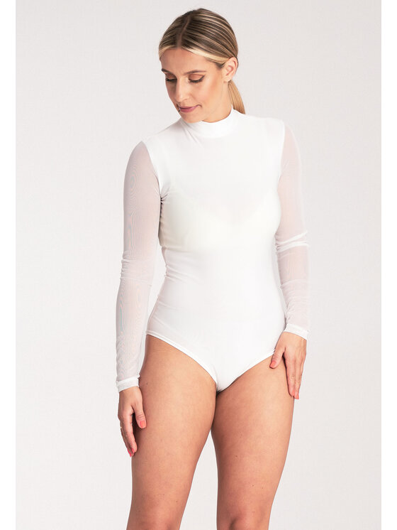 FIGL FIGL Body M1039 Biały Regular Fit
