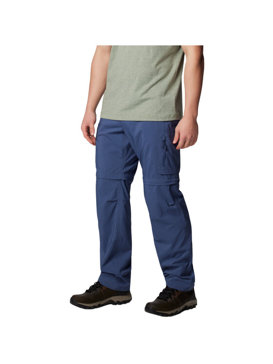 Columbia Columbia Spodnie outdoor Silver Ridge Utility Convertible Pant Granatowy Regular Fit