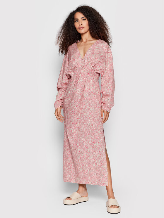 Birgitte Herskind Rochie de zi Ryan Liberty 4364777 Roșu Regular Fit 4364777 imagine noua