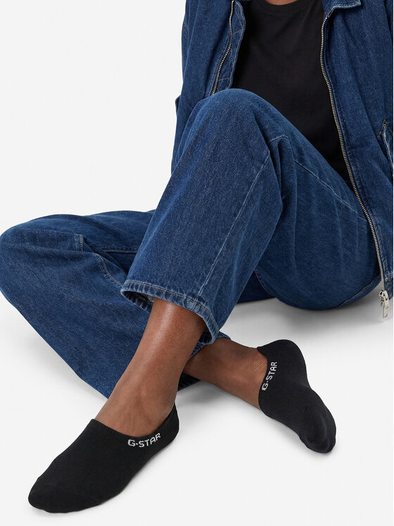 G-Star Raw G-Star Raw Pėdutės AS_G-STAR_S_020_SS25 (3-PACK) Juoda