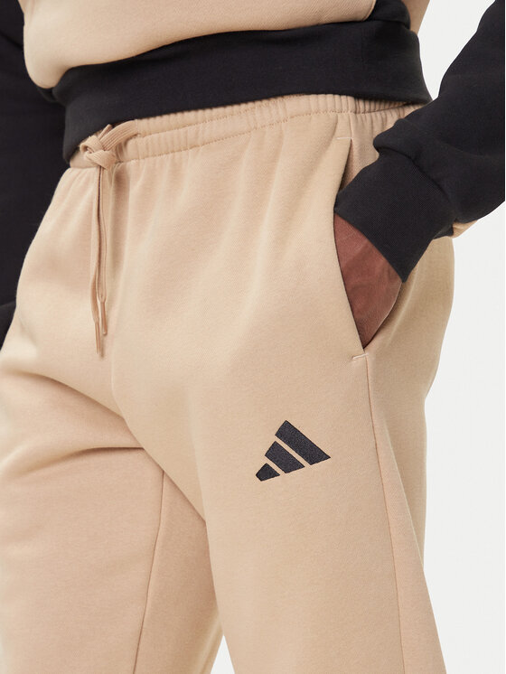 adidas adidas Tuta Fleece Colorblock KB5265 Beige Regular Fit