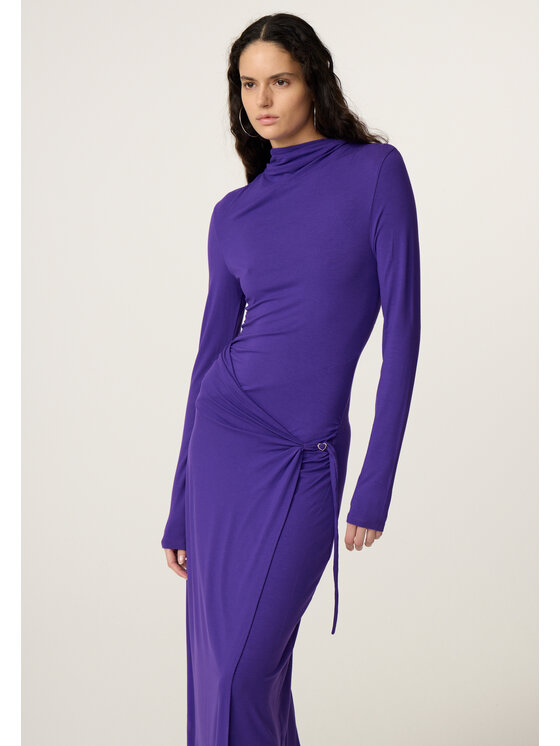 Fabienne Chapot Fabienne Chapot Sukienka codzienna 6904-1857-174 Fioletowy Regular Fit