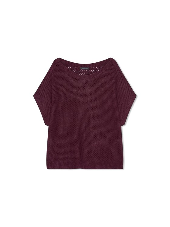 Fiorella Rubino Fiorella Rubino Maglione M392E002449N036 Bordeaux Regular Fit