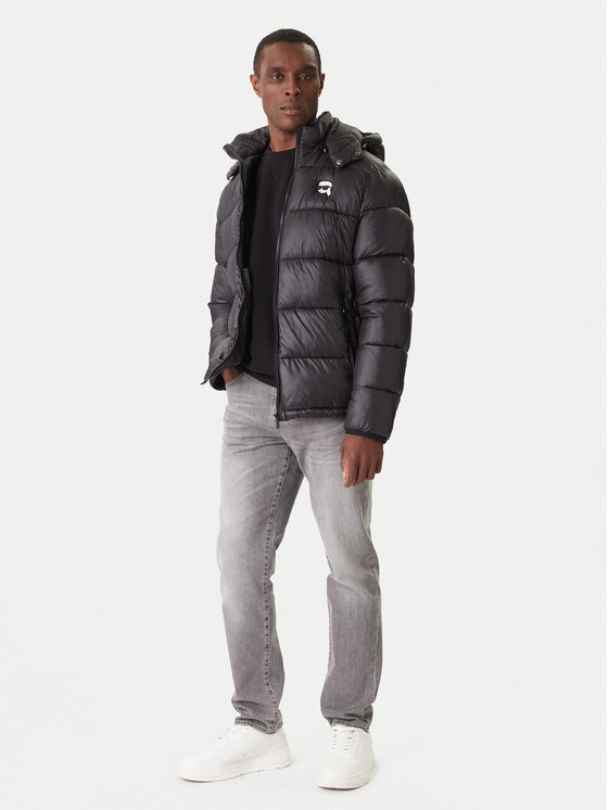 KARL LAGERFELD KARL LAGERFELD Kurtka zimowa 505022 554590 Czarny Regular Fit