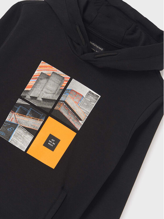 Mayoral Mayoral Felpa 7.423 Nero Regular Fit