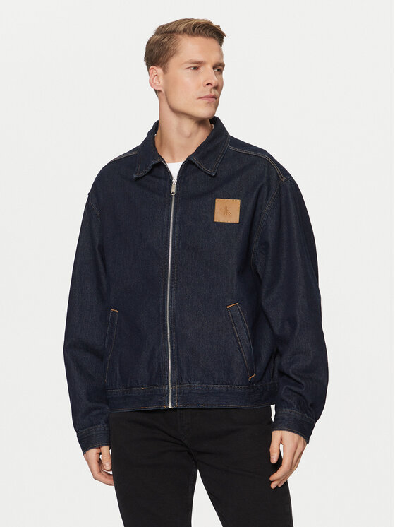 Calvin Klein Jeans Calvin Klein Jeans Дънково яке J30J327087 Тъмносин Relaxed Fit