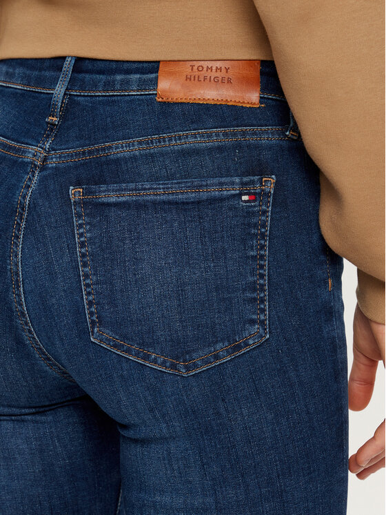 Tommy Hilfiger Tommy Hilfiger Traperice WW0WW45010 Tamnoplava Slim Fit