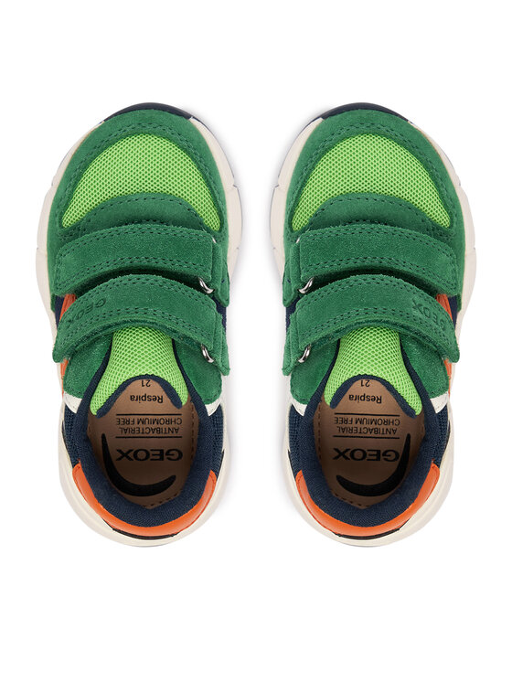 Geox Geox Tenisice B Flexyper Mini Boy B656GC 01422 C0587 M Zelena