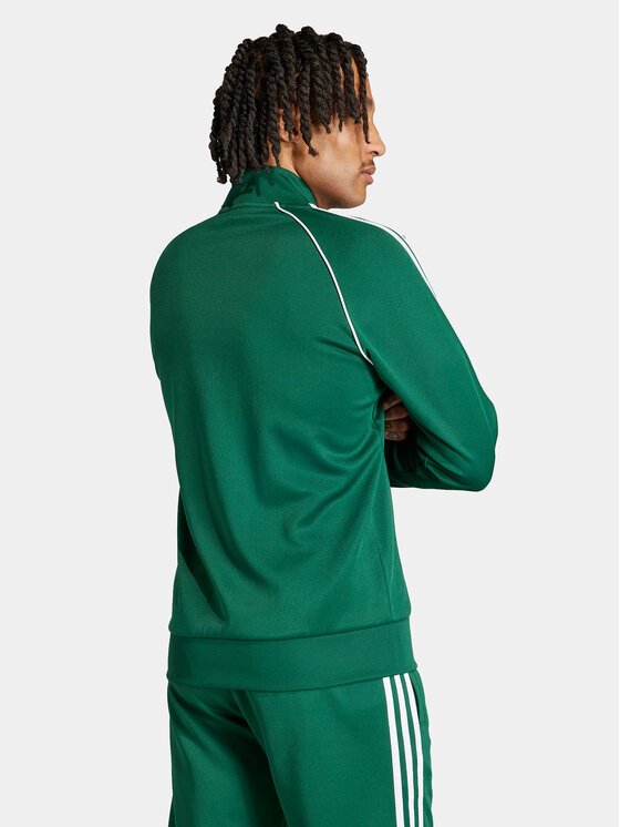 adidas adidas Sweatshirt adicolor Classics SST IR9863 Grün Slim Fit