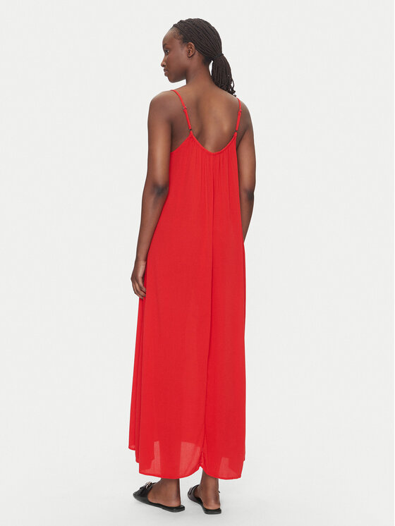 ONLY ONLY Poletna obleka Niki 15344611 Rdeča Regular Fit