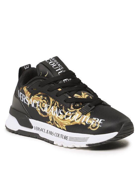Versace Jeans Couture Versace Jeans Couture Snīkeri 73VA3SAA Melns