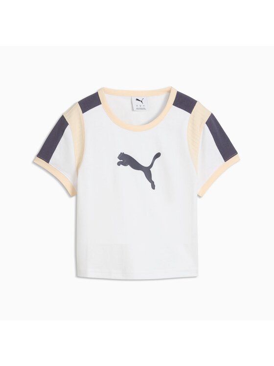 Puma Puma T-Shirt 636621 Biały Regular Fit