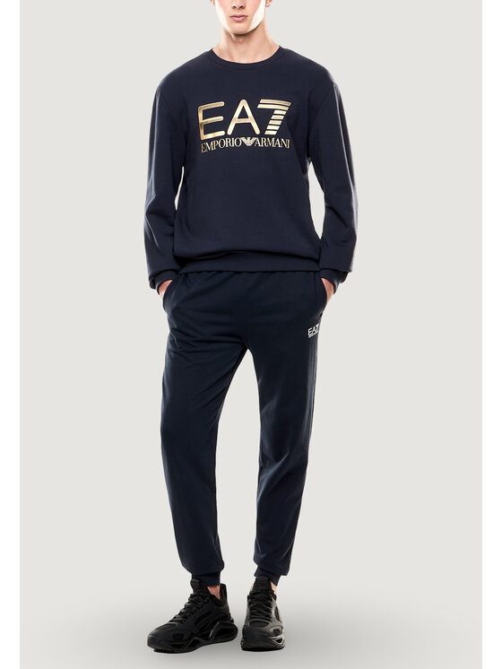 EA7 Emporio Armani EA7 Emporio Armani Felpa 7M001191 AF17787 Blu Casual Fit