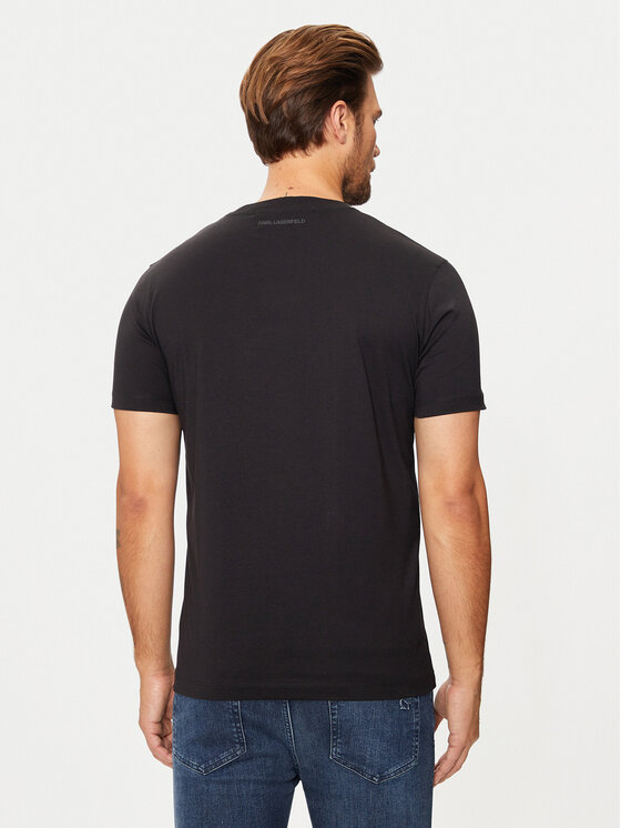 KARL LAGERFELD KARL LAGERFELD T-Shirt 755065 544242 Černá Regular Fit